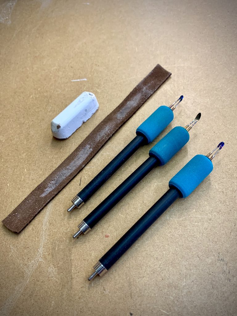 How to clean Pyrography tips and pens